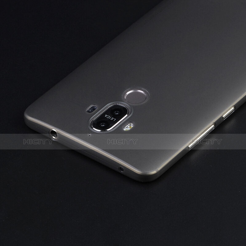 Silikon Schutzhülle Ultra Dünn Hülle Silikon für Huawei Mate 9 Grau