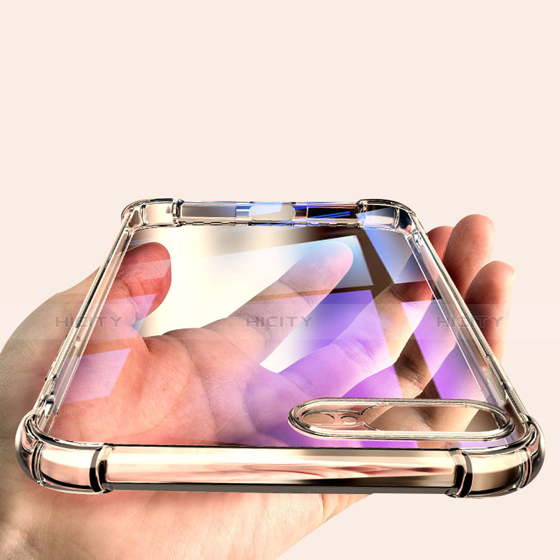 Silikon Schutzhülle Ultra Dünn Tasche Durchsichtig Transparent A03 für Apple iPhone 8 Plus Klar Plus