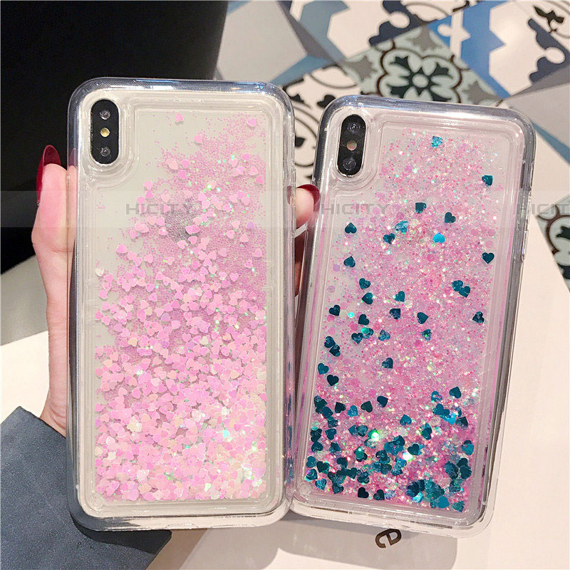 Silikon Schutzhülle Ultra Dünn Tasche Durchsichtig Transparent Blumen T02 für Apple iPhone XR groß