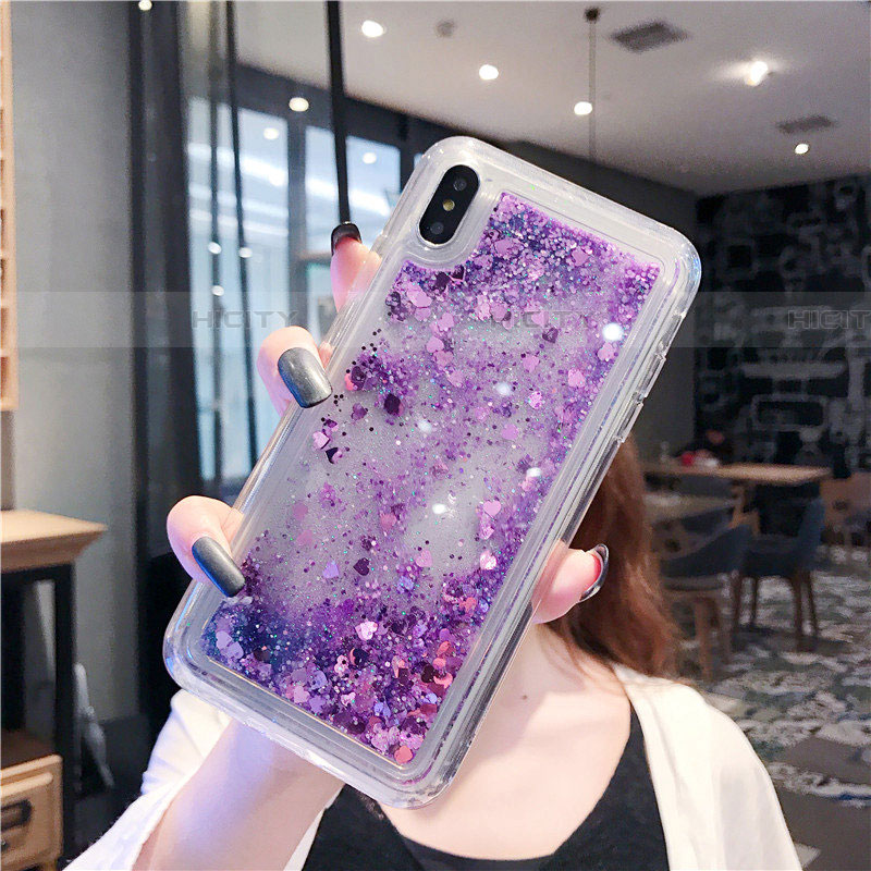 Silikon Schutzhülle Ultra Dünn Tasche Durchsichtig Transparent Blumen T02 für Apple iPhone Xs