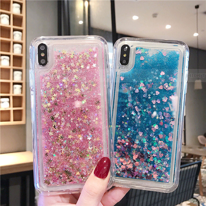 Silikon Schutzhülle Ultra Dünn Tasche Durchsichtig Transparent Blumen T02 für Apple iPhone Xs