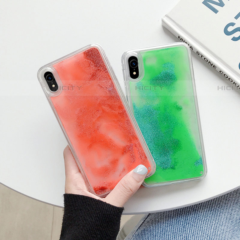 Silikon Schutzhülle Ultra Dünn Tasche Durchsichtig Transparent Blumen T12 für Apple iPhone XR