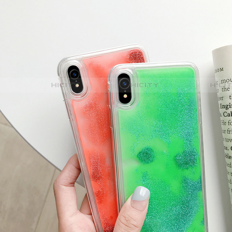 Silikon Schutzhülle Ultra Dünn Tasche Durchsichtig Transparent Blumen T12 für Apple iPhone XR