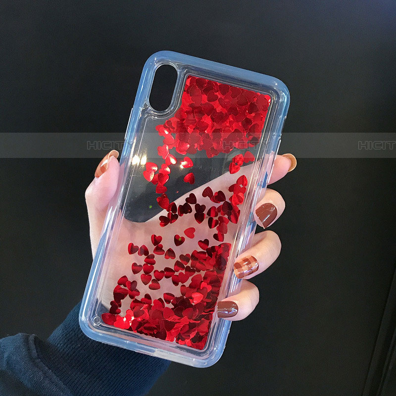 Silikon Schutzhülle Ultra Dünn Tasche Durchsichtig Transparent Blumen T14 für Apple iPhone XR groß