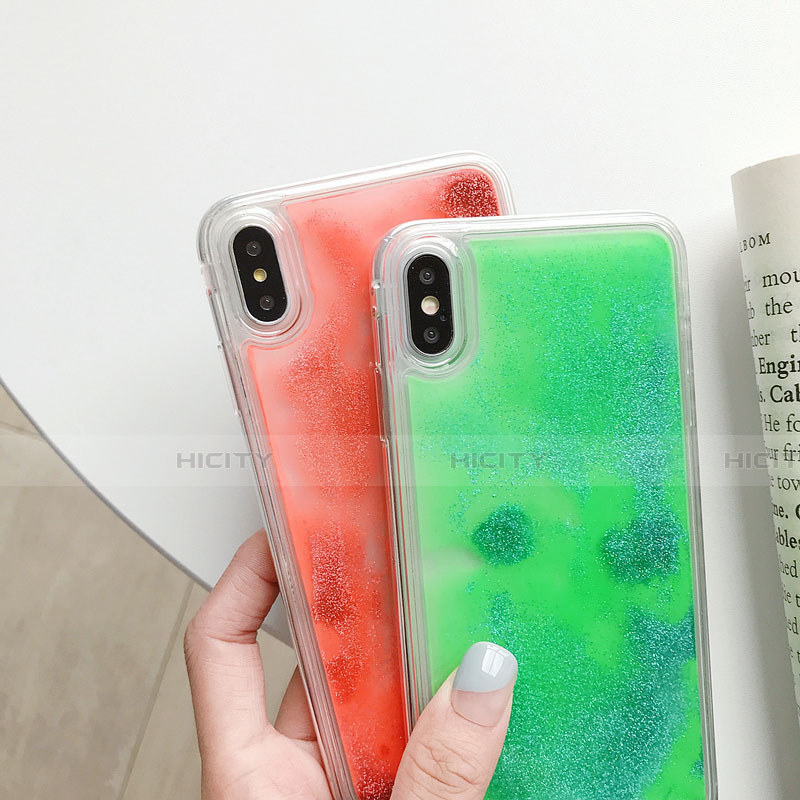 Silikon Schutzhülle Ultra Dünn Tasche Durchsichtig Transparent Blumen Z03 für Apple iPhone X groß