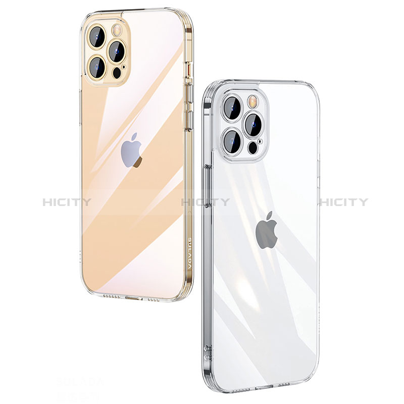 Silikon Schutzhülle Ultra Dünn Tasche Durchsichtig Transparent C02 für Apple iPhone 14 Pro Max Klar