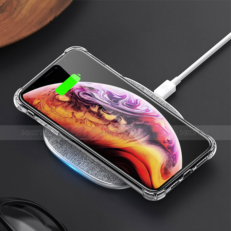 Silikon Schutzhülle Ultra Dünn Tasche Durchsichtig Transparent C20 für Apple iPhone X Klar groß