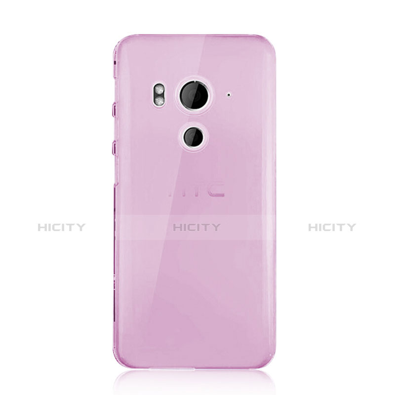 Silikon Schutzhülle Ultra Dünn Tasche Durchsichtig Transparent für HTC Butterfly 3 Rosa