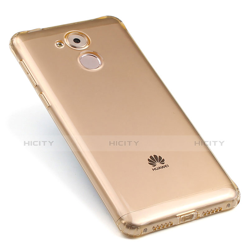 Silikon Schutzhülle Ultra Dünn Tasche Durchsichtig Transparent für Huawei Honor 6C Gold