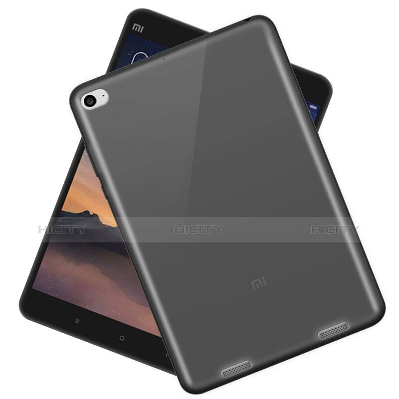 Silikon Schutzhülle Ultra Dünn Tasche Durchsichtig Transparent für Xiaomi Mi Pad 3 Grau