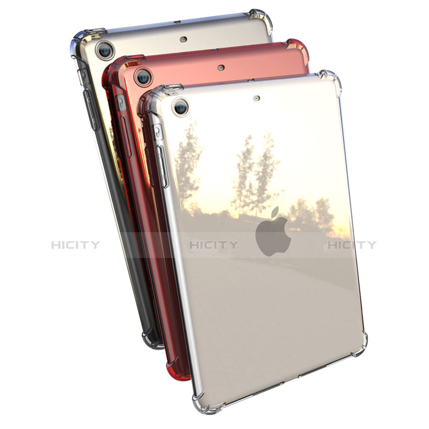 Silikon Schutzhülle Ultra Dünn Tasche Durchsichtig Transparent H01 für Apple iPad Mini 2