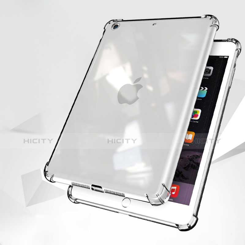 Silikon Schutzhülle Ultra Dünn Tasche Durchsichtig Transparent H01 für Apple iPad Mini 2