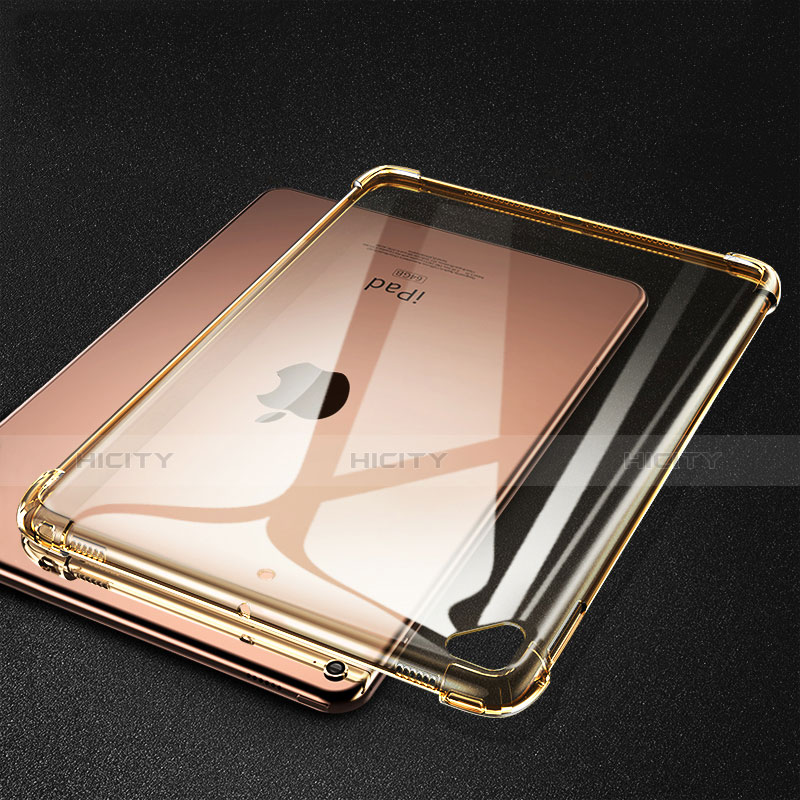 Silikon Schutzhülle Ultra Dünn Tasche Durchsichtig Transparent H01 für Apple New iPad 9.7 (2017)