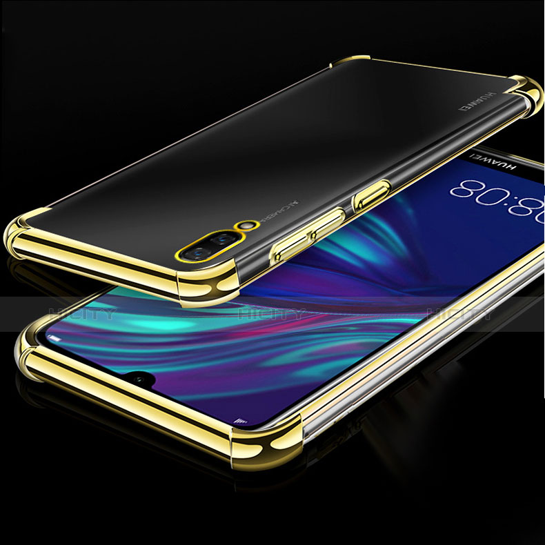 Silikon Schutzhülle Ultra Dünn Tasche Durchsichtig Transparent H01 für Huawei Enjoy 9 Gold