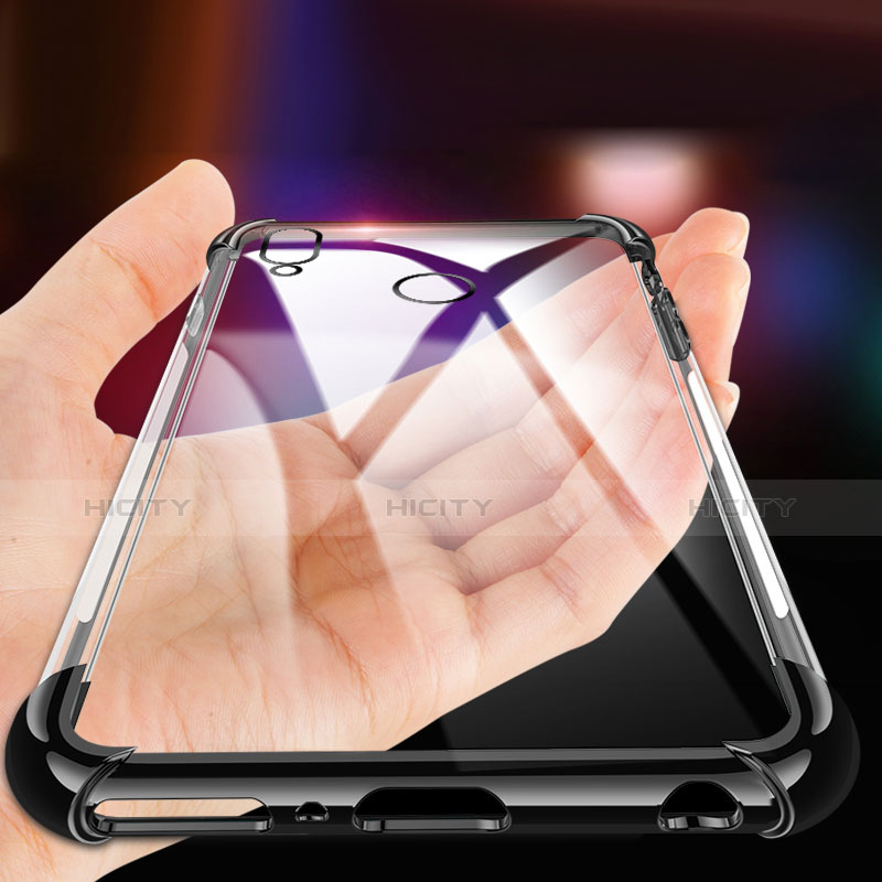 Silikon Schutzhülle Ultra Dünn Tasche Durchsichtig Transparent H01 für Huawei Enjoy Max