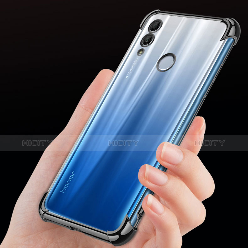 Silikon Schutzhülle Ultra Dünn Tasche Durchsichtig Transparent H01 für Huawei Honor 10 Lite