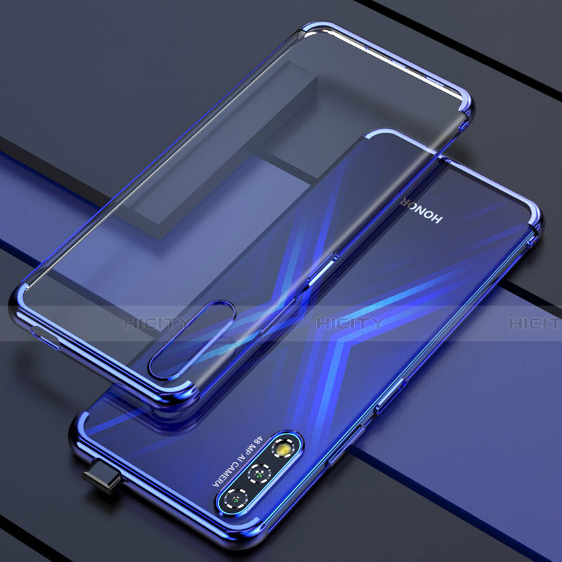 Silikon Schutzhülle Ultra Dünn Tasche Durchsichtig Transparent H01 für Huawei Honor 9X groß