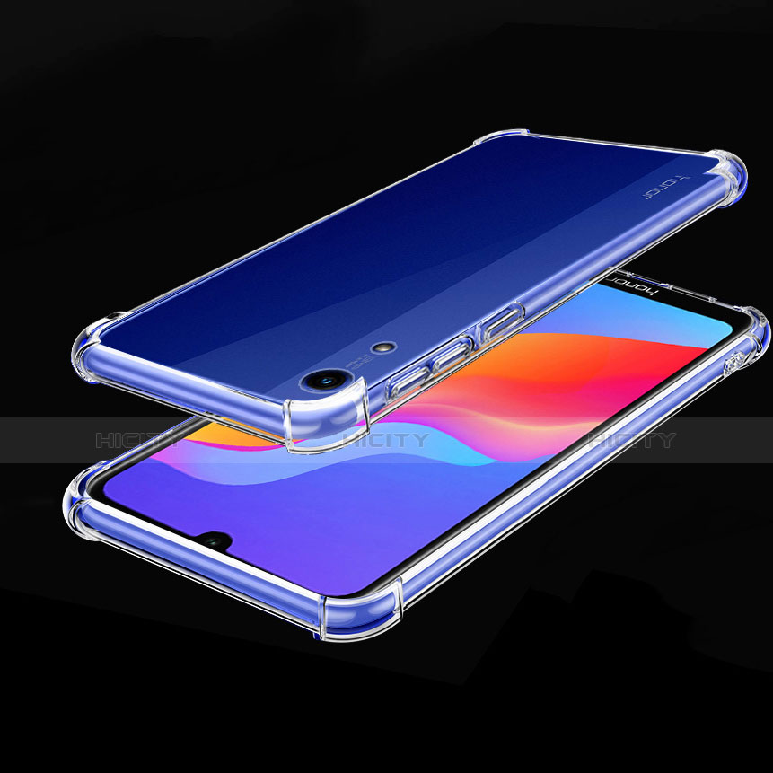 Silikon Schutzhülle Ultra Dünn Tasche Durchsichtig Transparent H01 für Huawei Honor Play 8A Klar