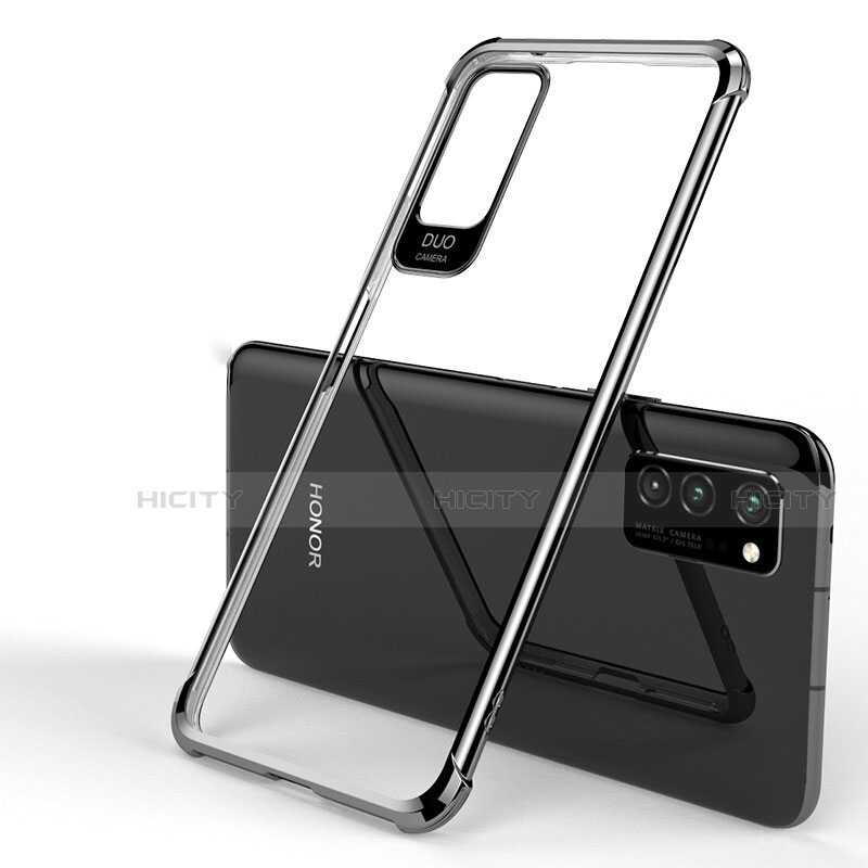 Silikon Schutzhülle Ultra Dünn Tasche Durchsichtig Transparent H01 für Huawei Honor V30 5G