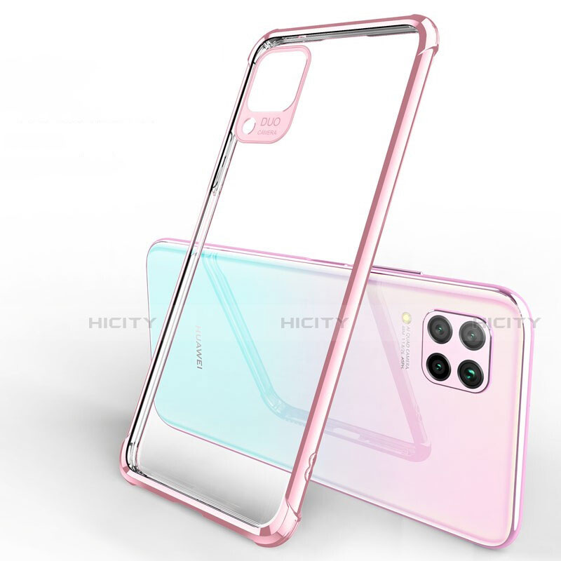 Silikon Schutzhülle Ultra Dünn Tasche Durchsichtig Transparent H01 für Huawei Nova 6 SE