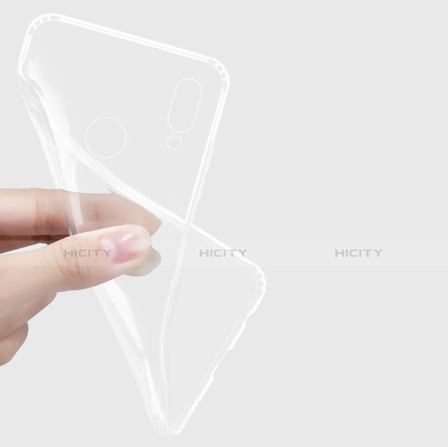 Silikon Schutzhülle Ultra Dünn Tasche Durchsichtig Transparent H01 für Huawei P Smart (2019)