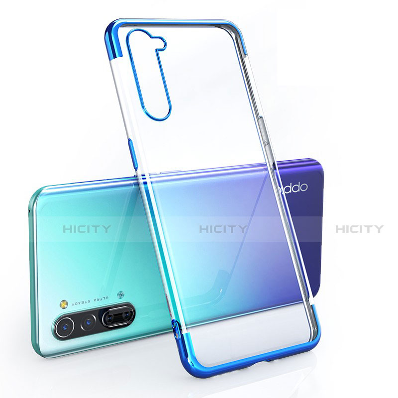 Silikon Schutzhülle Ultra Dünn Tasche Durchsichtig Transparent H01 für Oppo F15