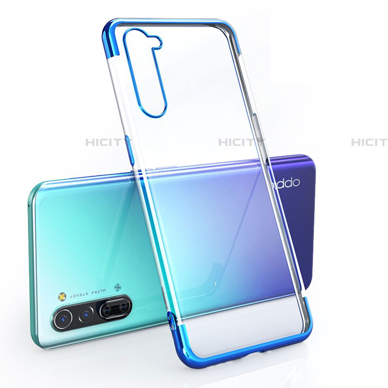 Silikon Schutzhülle Ultra Dünn Tasche Durchsichtig Transparent H01 für Oppo Reno3