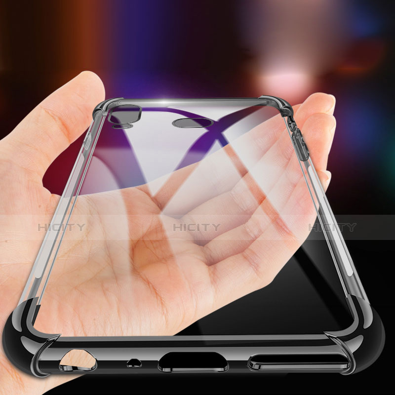 Silikon Schutzhülle Ultra Dünn Tasche Durchsichtig Transparent H01 für Samsung Galaxy A6s