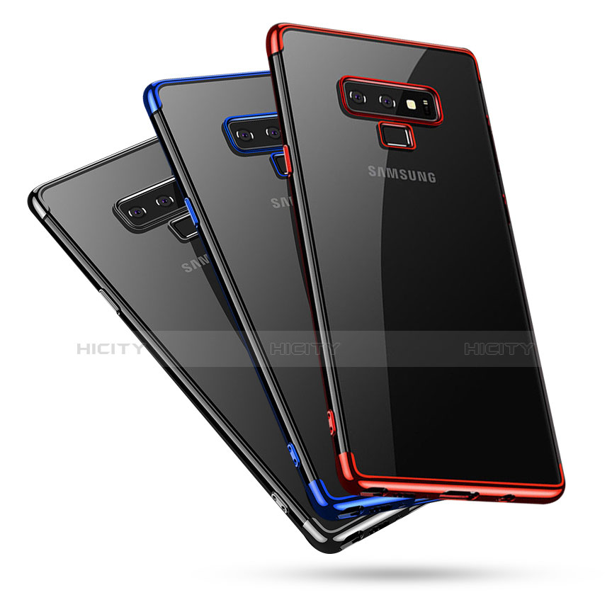 Silikon Schutzhülle Ultra Dünn Tasche Durchsichtig Transparent H01 für Samsung Galaxy Note 9