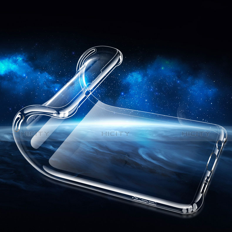 Silikon Schutzhülle Ultra Dünn Tasche Durchsichtig Transparent H01 für Samsung Galaxy S10