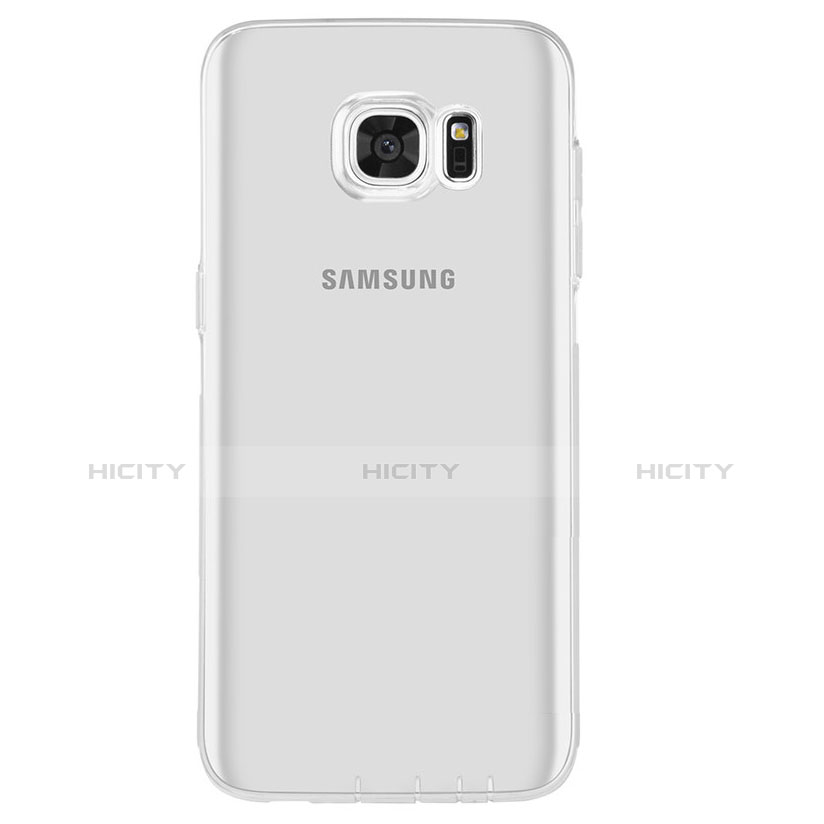 Silikon Schutzhülle Ultra Dünn Tasche Durchsichtig Transparent H01 für Samsung Galaxy S7 Edge G935F