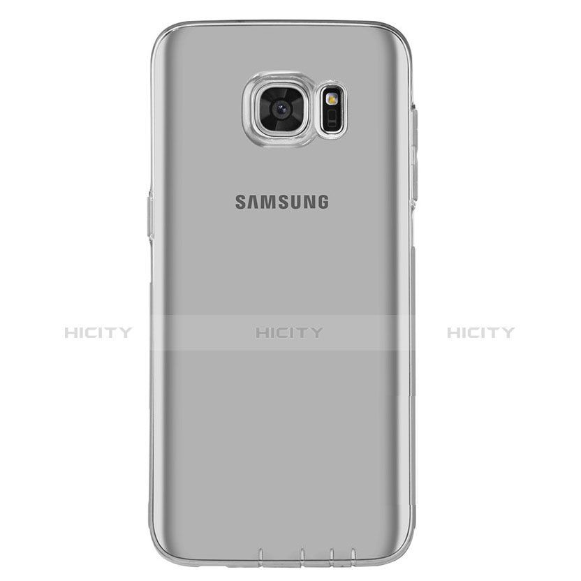 Silikon Schutzhülle Ultra Dünn Tasche Durchsichtig Transparent H01 für Samsung Galaxy S7 Edge G935F