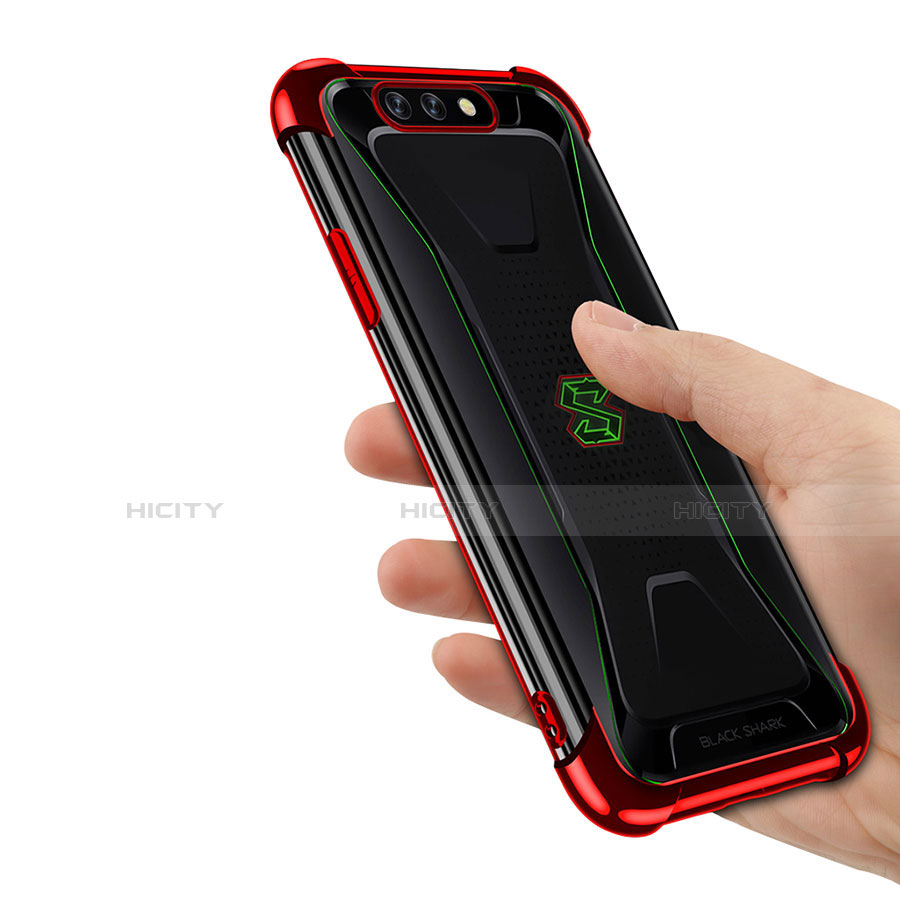 Silikon Schutzhülle Ultra Dünn Tasche Durchsichtig Transparent H01 für Xiaomi Black Shark