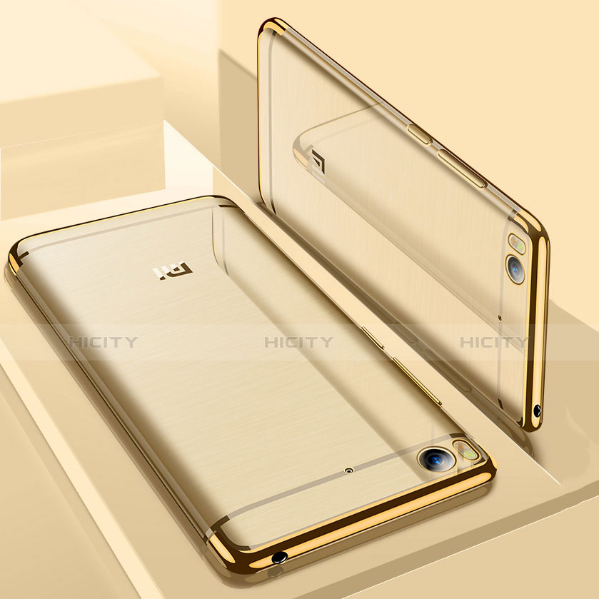 Silikon Schutzhülle Ultra Dünn Tasche Durchsichtig Transparent H01 für Xiaomi Mi 5S 4G Gold Plus