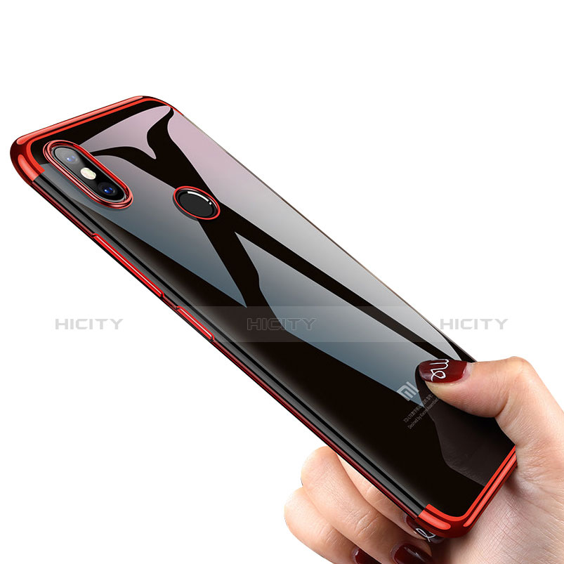 Silikon Schutzhülle Ultra Dünn Tasche Durchsichtig Transparent H01 für Xiaomi Mi 8