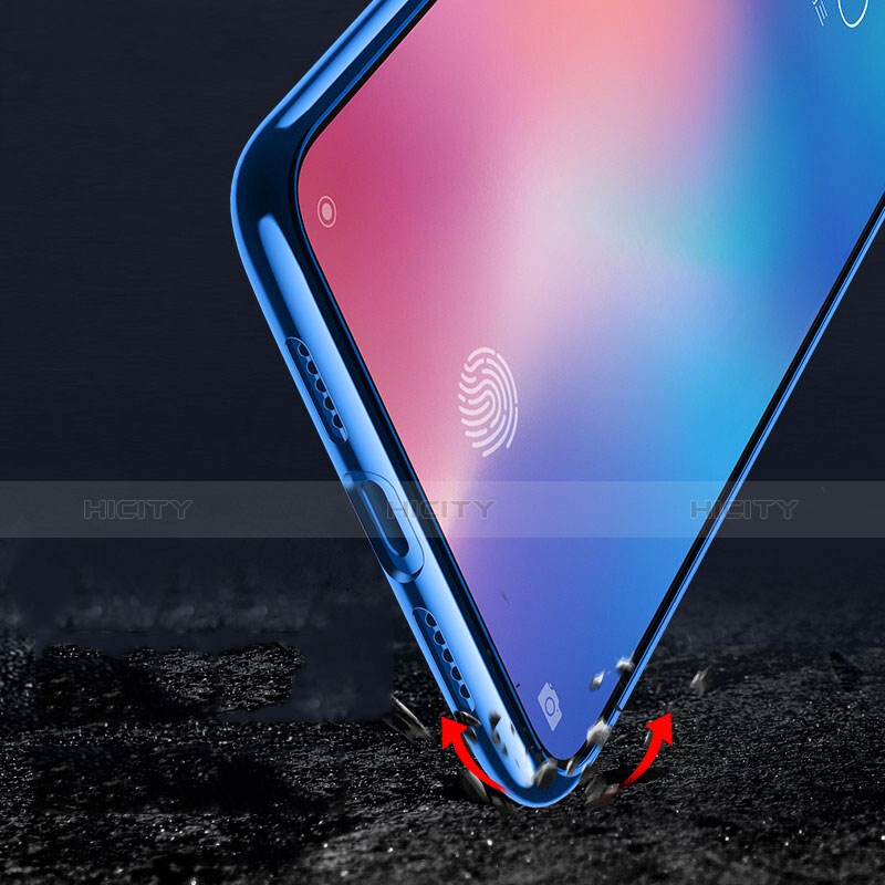 Silikon Schutzhülle Ultra Dünn Tasche Durchsichtig Transparent H01 für Xiaomi Mi 9 groß