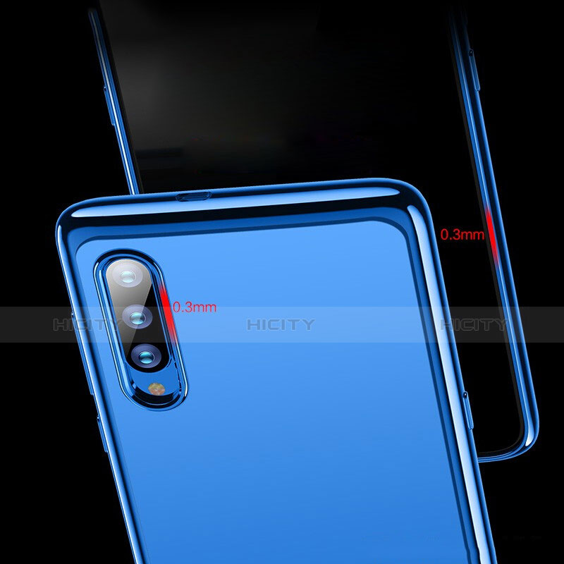 Silikon Schutzhülle Ultra Dünn Tasche Durchsichtig Transparent H01 für Xiaomi Mi 9 groß