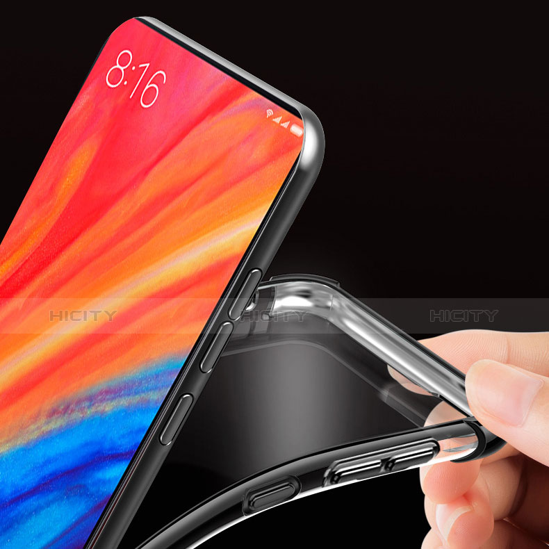 Silikon Schutzhülle Ultra Dünn Tasche Durchsichtig Transparent H01 für Xiaomi Mi Mix 2S