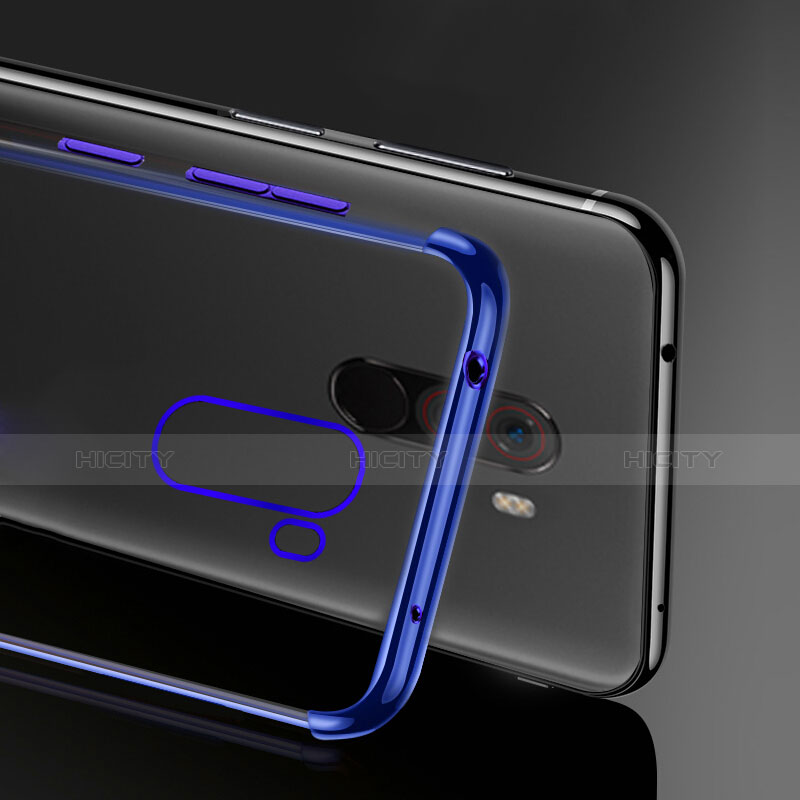 Silikon Schutzhülle Ultra Dünn Tasche Durchsichtig Transparent H01 für Xiaomi Pocophone F1