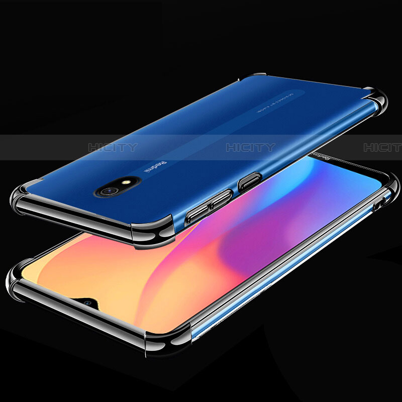 Silikon Schutzhülle Ultra Dünn Tasche Durchsichtig Transparent H01 für Xiaomi Redmi 8A groß