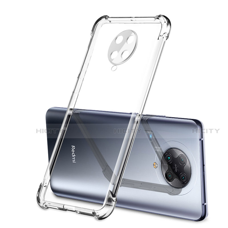 Silikon Schutzhülle Ultra Dünn Tasche Durchsichtig Transparent H01 für Xiaomi Redmi K30 Pro Zoom groß