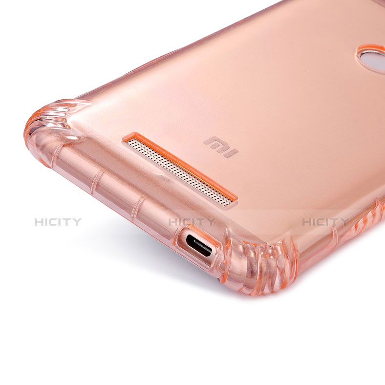 Silikon Schutzhülle Ultra Dünn Tasche Durchsichtig Transparent H01 für Xiaomi Redmi Note 3