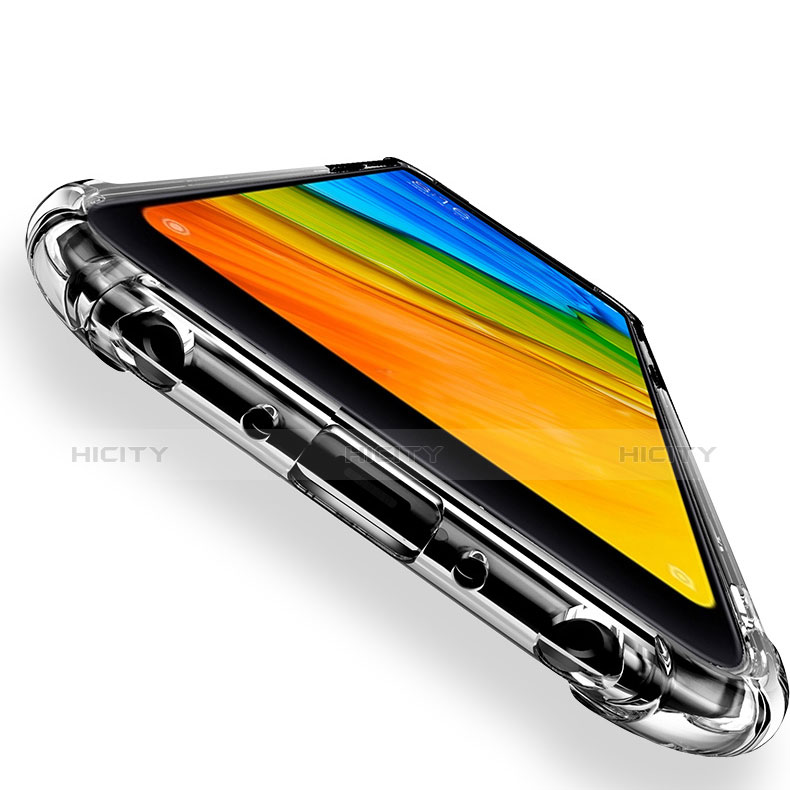 Silikon Schutzhülle Ultra Dünn Tasche Durchsichtig Transparent H01 für Xiaomi Redmi Note 5