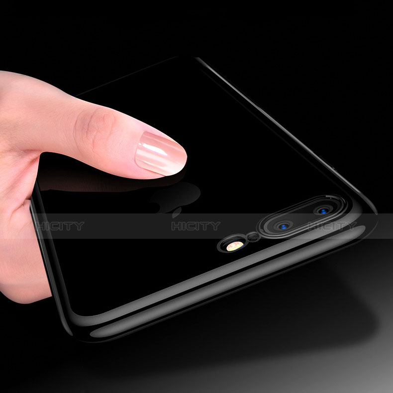Silikon Schutzhülle Ultra Dünn Tasche Durchsichtig Transparent H02 für Apple iPhone 7 Plus