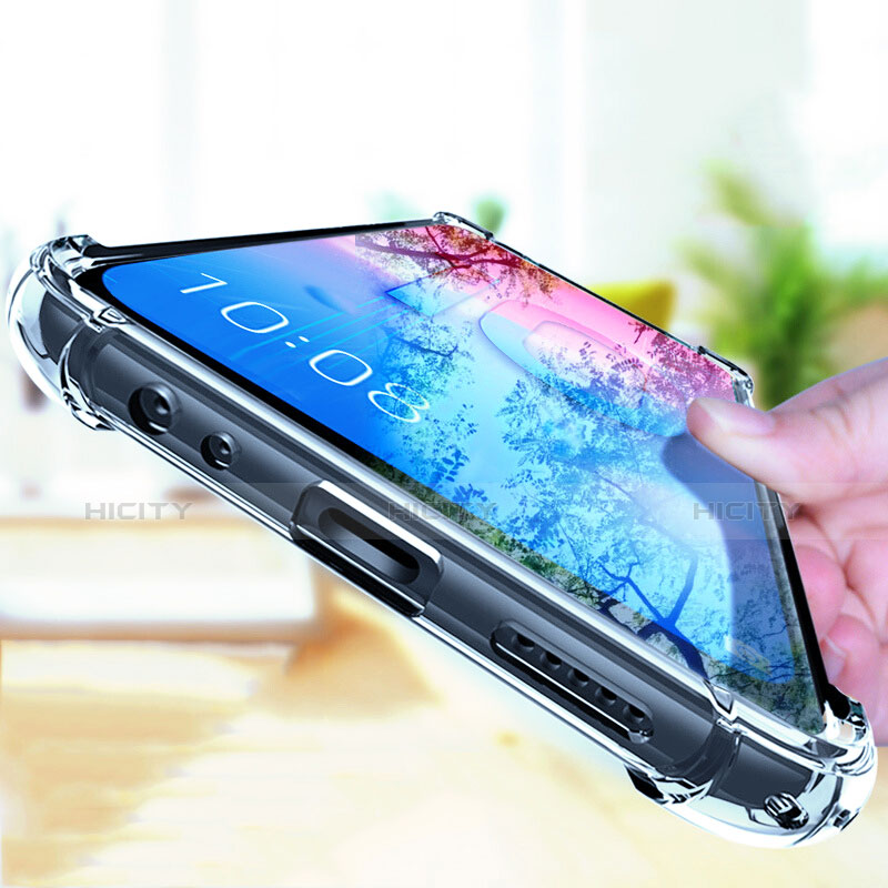 Silikon Schutzhülle Ultra Dünn Tasche Durchsichtig Transparent H02 für Huawei Honor 10 Lite