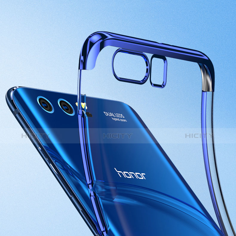 Silikon Schutzhülle Ultra Dünn Tasche Durchsichtig Transparent H02 für Huawei Honor 9