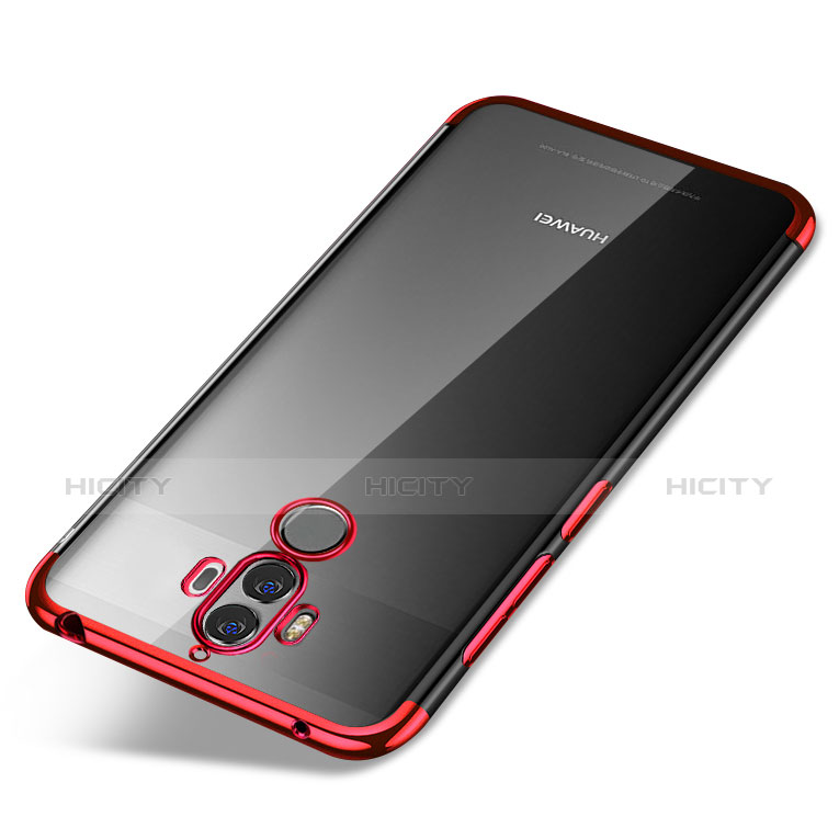 Silikon Schutzhülle Ultra Dünn Tasche Durchsichtig Transparent H02 für Huawei Mate 9 groß