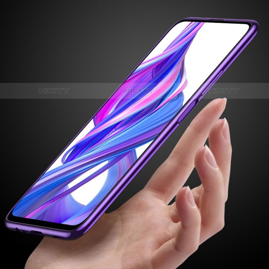 Silikon Schutzhülle Ultra Dünn Tasche Durchsichtig Transparent H02 für Huawei P Smart Pro (2019)