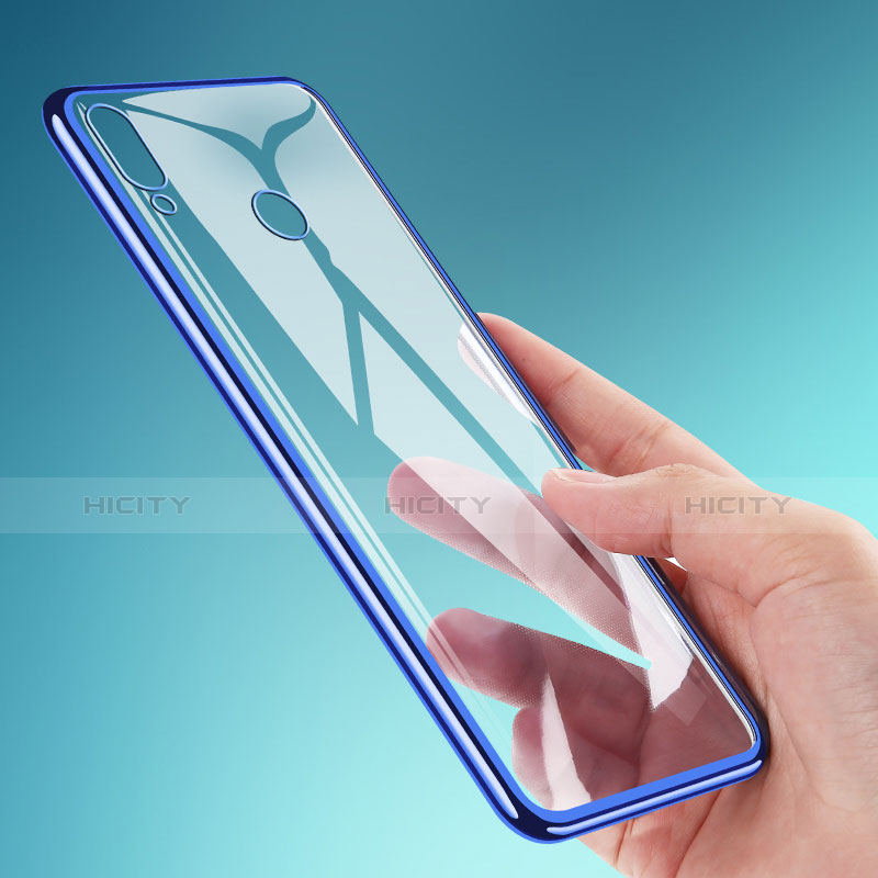 Silikon Schutzhülle Ultra Dünn Tasche Durchsichtig Transparent H02 für Huawei Y9 (2019)