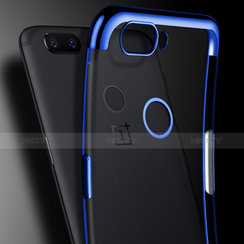 Silikon Schutzhülle Ultra Dünn Tasche Durchsichtig Transparent H02 für OnePlus 5T A5010